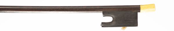 A bone-mounted violin bow, 19th Century