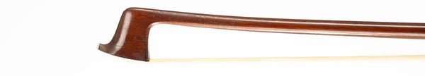 A silver-mounted violin bow for Jérôme Thibouville-Lamy, Mirecourt, circa 1920