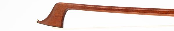 A nickel-mounted cello bow, Workshop of Alfons Riedl, Germany
