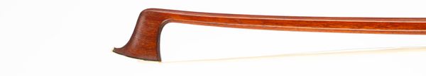A silver-mounted violin bow, Workshop of H. R. Pfretzschner