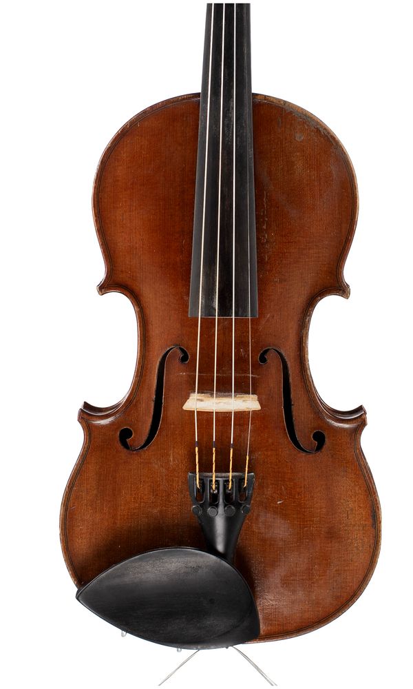 A violin by James Gilchrist, Glasgow, 1886