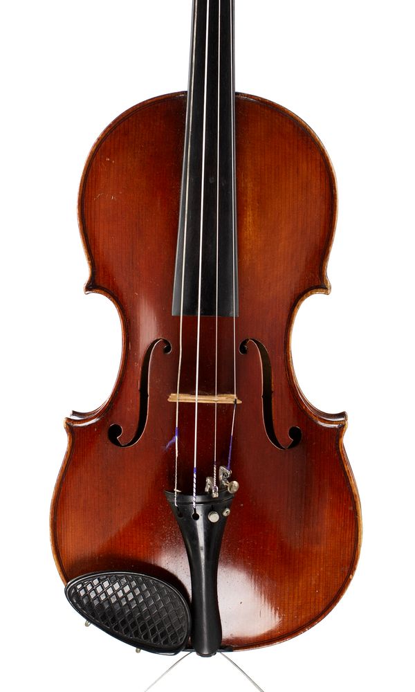 A violin attributed to and probably by Eugenio Degani, Venice, 1878