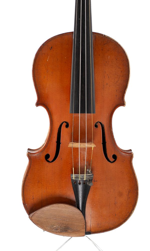 A violin by R. Fasolt, Germany, 1884