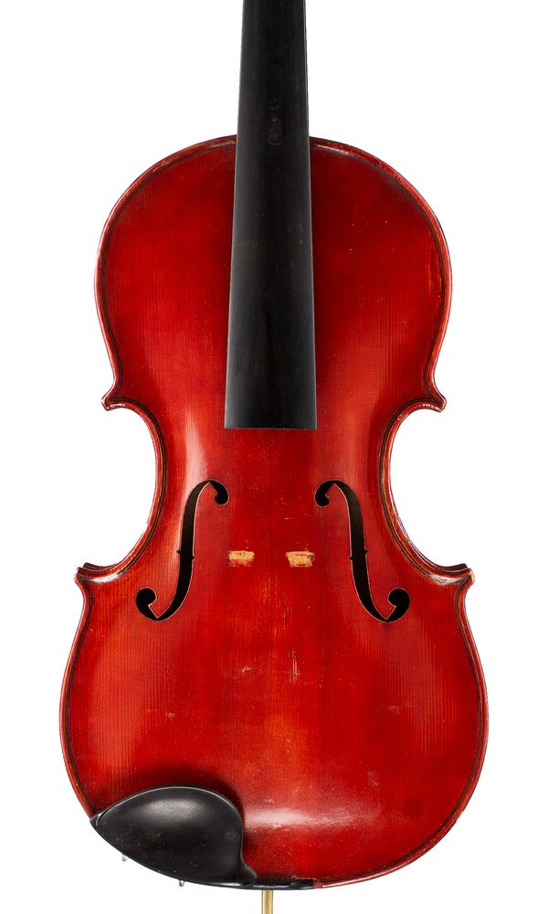 A violin by Ernest Lane, Brighton, 1923