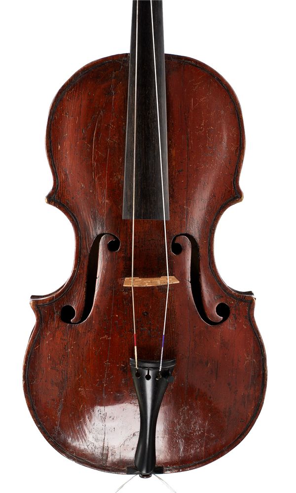 A viola, possibly English, circa 1800