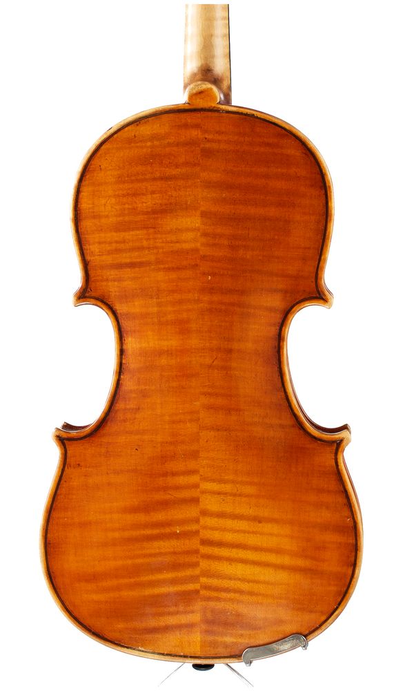 A violin, ascribed to Stefano Scarampella, Mantua, early 20th Century - back