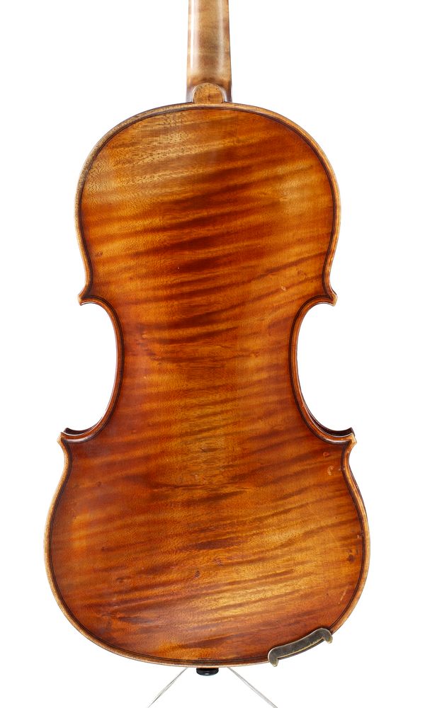 A violin, probably by Albert Deblaye, Mirecourt, 1927 - back