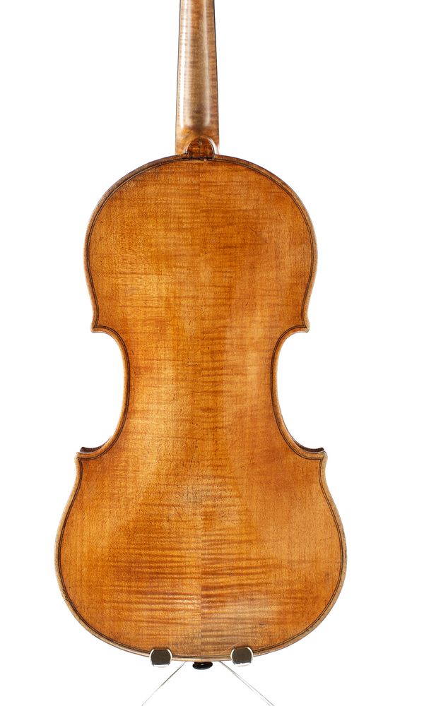 A violin, circa 1800 - back