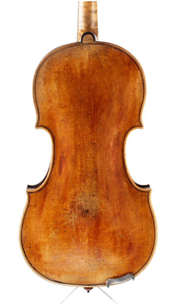 A violin, circa 1800 - back