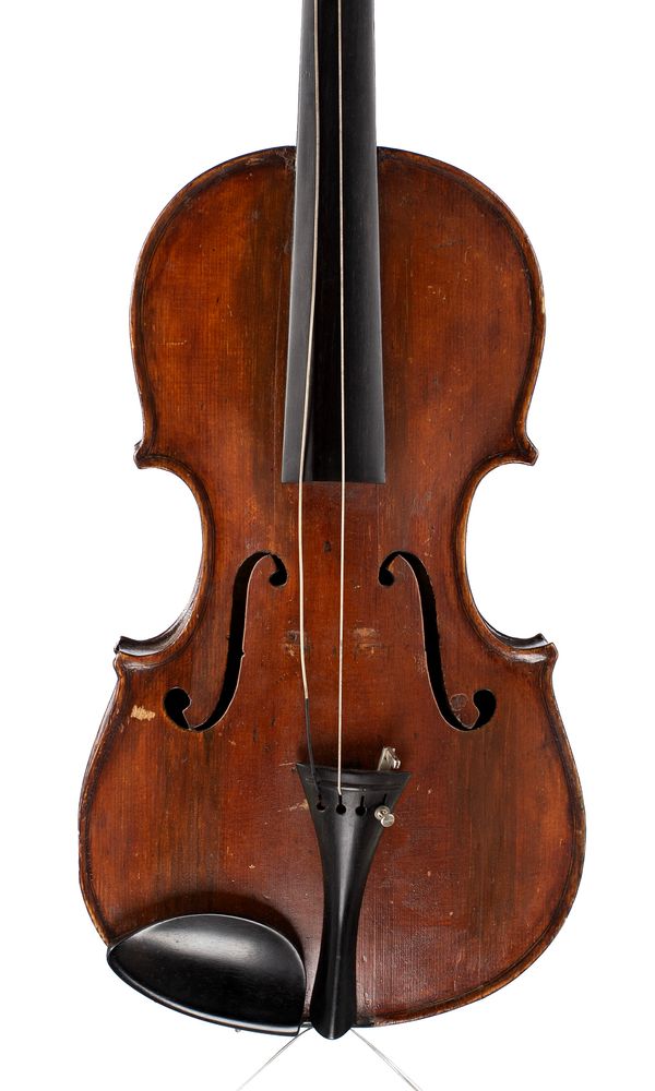 A viola, inscribed Johannes Musuy [?]