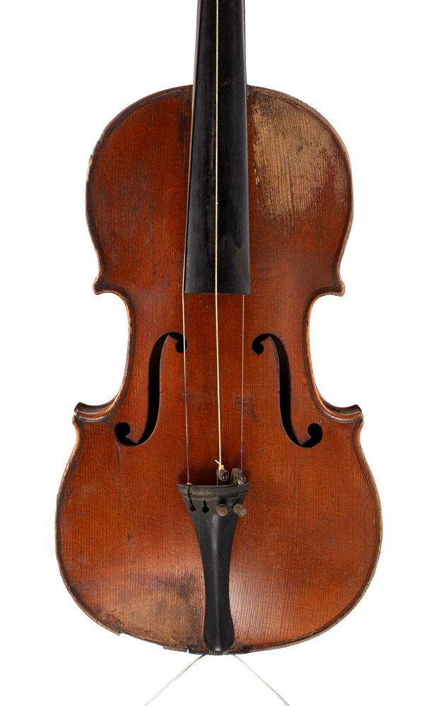 A violin, branded Pailliot a Paris