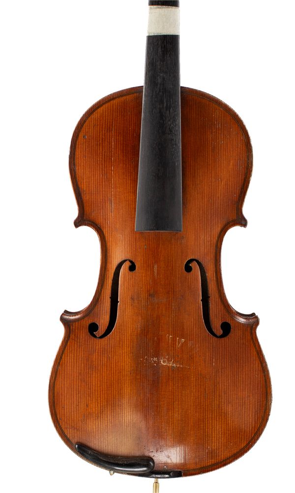 A violin, unlabelled