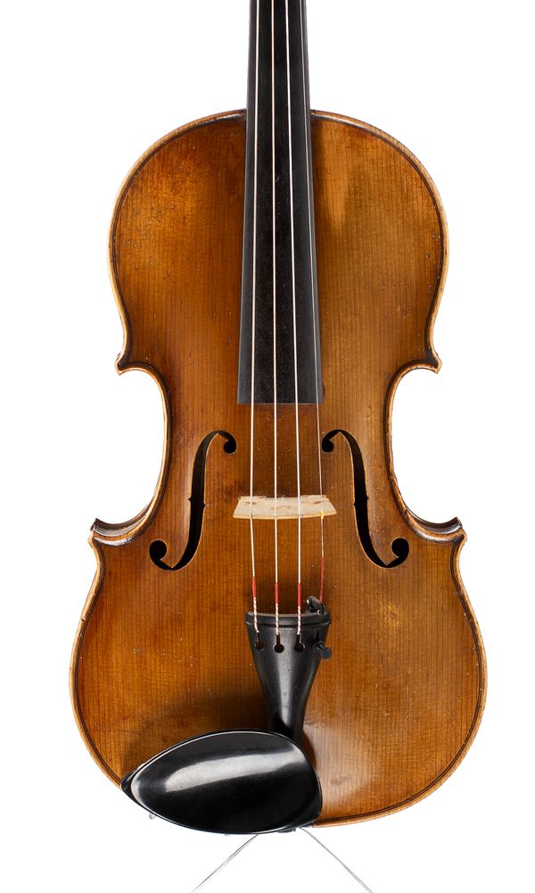A violin by Leon Mortin, Mirecourt, 1919