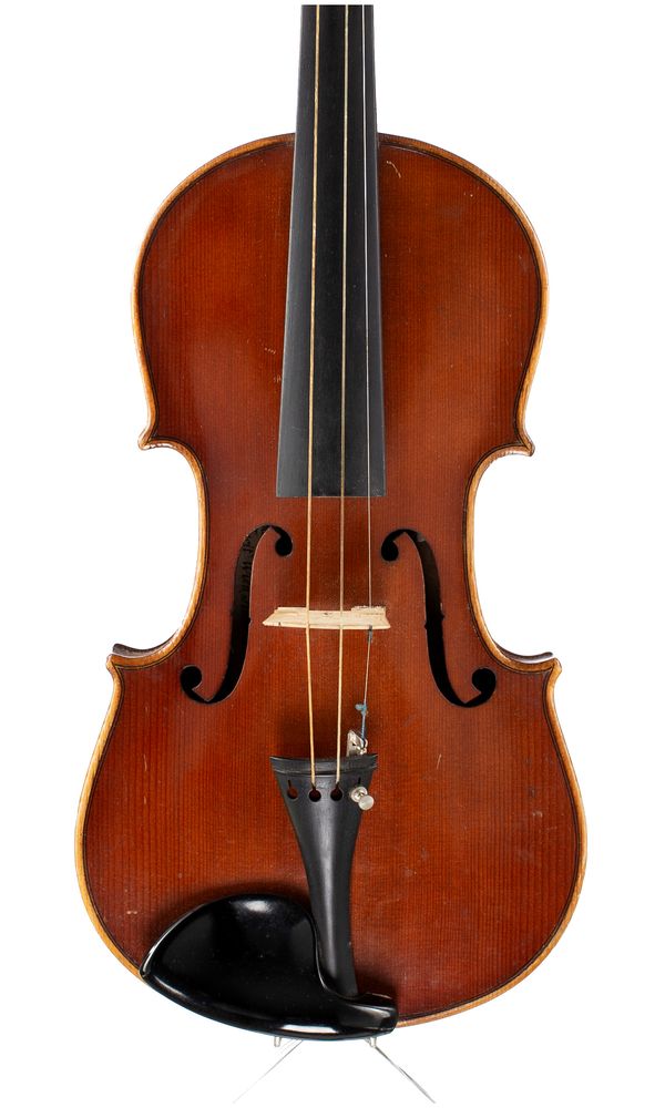 A violin, labelled Joannes Baptist Havelar