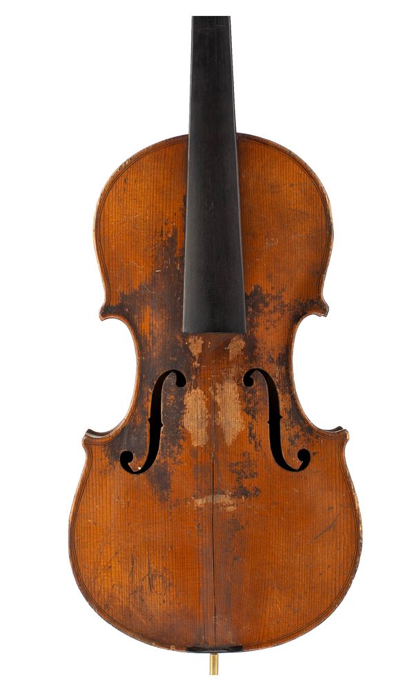 A small violin, unlabelled