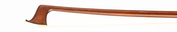 A nickel-mounted violin bow, workshops of Penzel, Germany, circa 1950