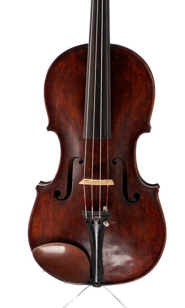 A violin, probably by James Thomson, Balmoral, 1879