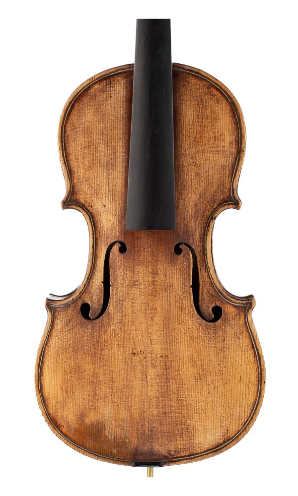 A violin, probably by Wm Muir, Crowhill, 1878