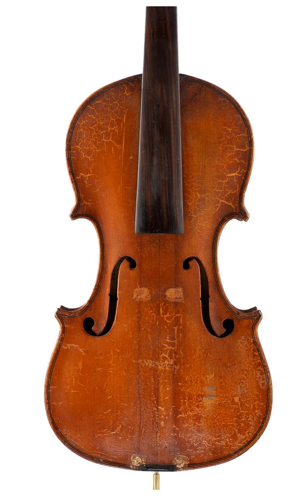 A violin, probably by James Campbell Allan, London, 1955