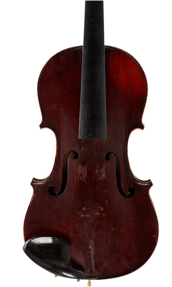 A violin, Workshop of Jérôme Thibouville-Lamy, Mirecourt, circa 1900