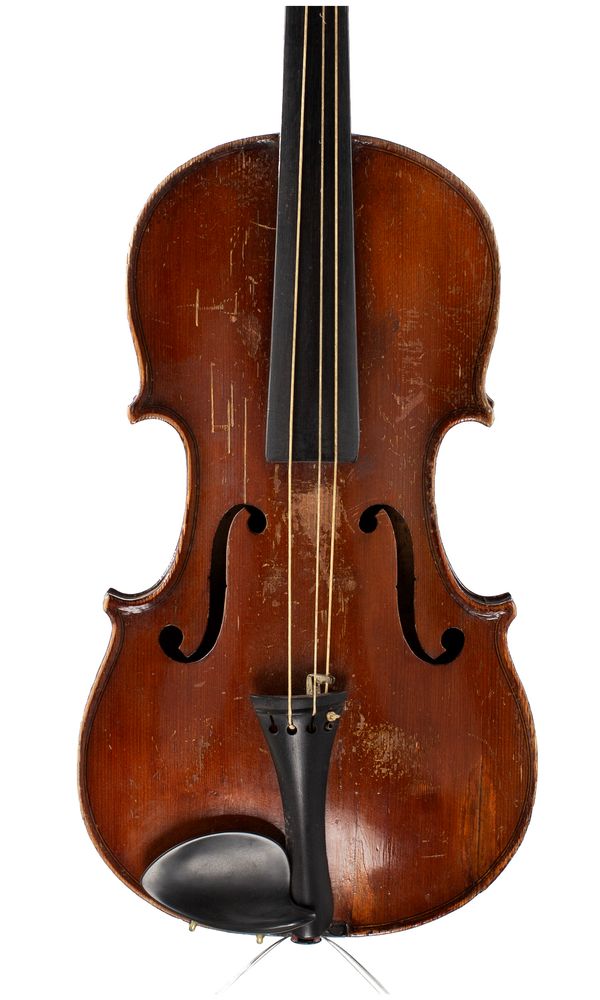 A violin, labelled Jean Renard