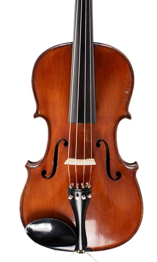 A viola, labelled J. Le Forestier