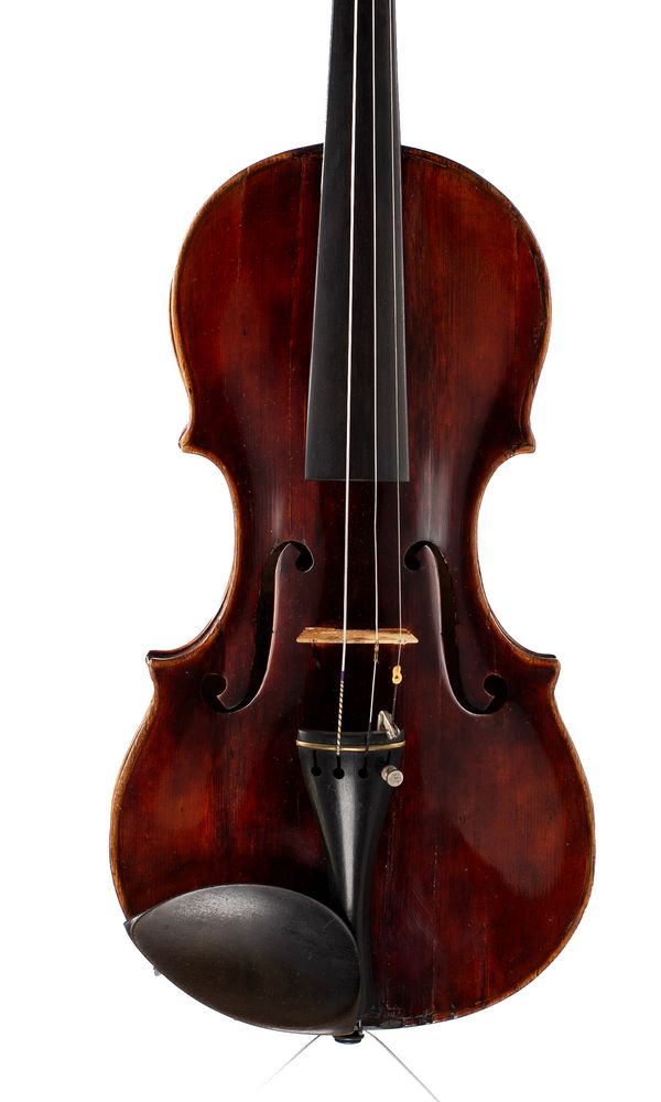 A violin, labelled Joseph Nadotti