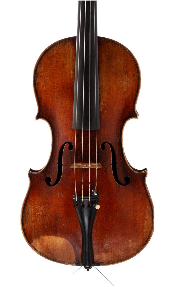 A violin, labelled Joannes Baptista Guadagnini