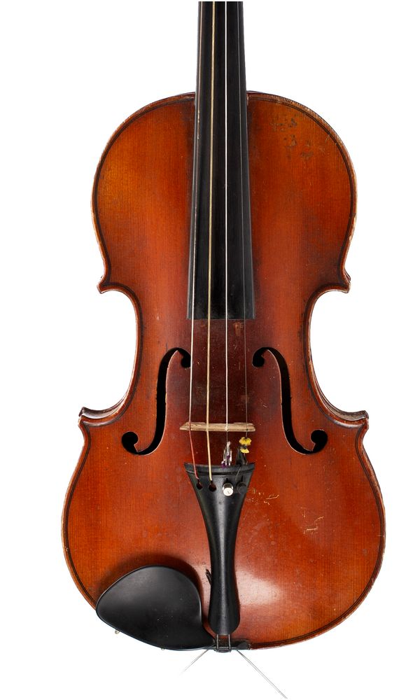 A violin, labelled J. T. L.