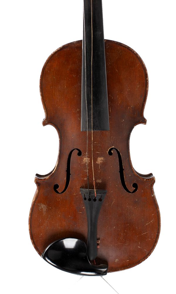 A violin, unlabelled