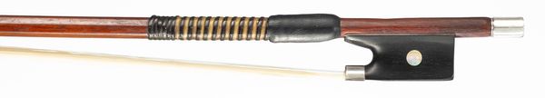 A silver-mounted violin bow, Workshop of Weichold, Dresden, circa 1910