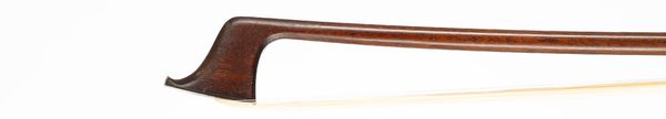 A silver-mounted cello bow by W. E. Hill & Sons, London, circa 1920