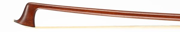 A silver-mounted violin bow by Charles Peccatte, Paris, circa 1865