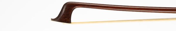 A silver-mounted cello bow, possibly France, circa 1890