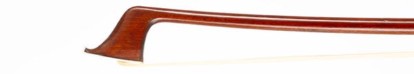 A silver-mounted cello bow by Alfons Riedl, Bubenreuth, circa 1960