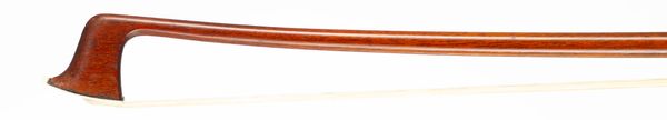 A nickel-mounted violin bow, Workshop of Jérôme Thibouville-Lamy, Mirecourt, circa 1920