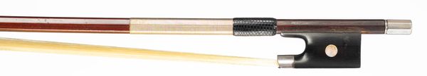 A silver-mounted violin bow, Workshop of Weichold, Dresden, circa 1910