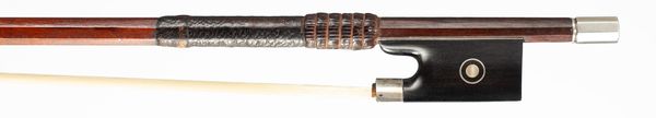 A silver-mounted violin bow, Germany, circa 1960
