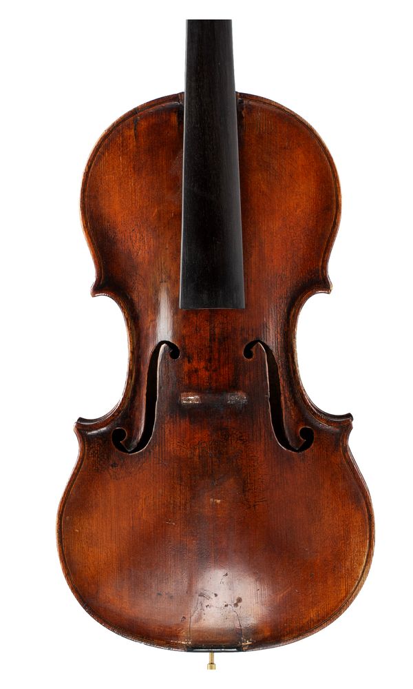 A  violin, School of Caussin, circa 1890