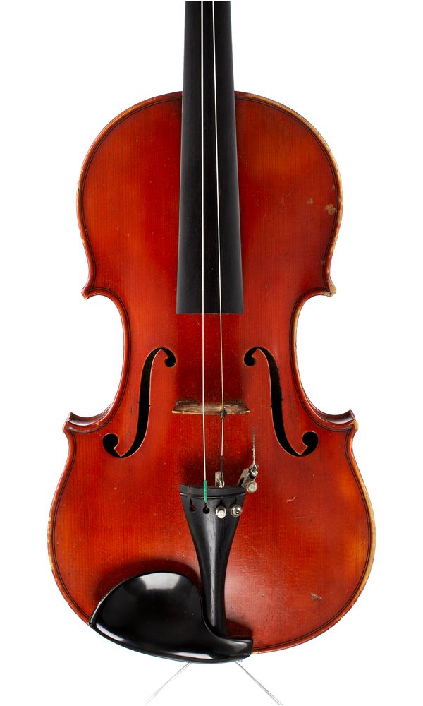 A violin by Paul Blanchard, Lyon, 1887