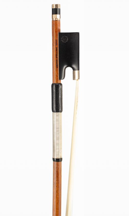 A gold-mounted violin bow, Workshop of Heinz Dolling, Germany