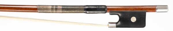 A silver-mounted violin bow, Germany, circa 1930