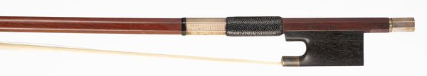 A silver-mounted violin bow, Workshop of Finkel, Switzerland, circa 2000