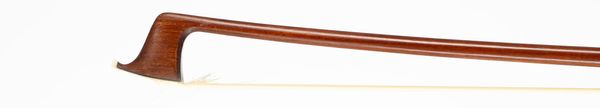 A silver-mounted violin bow by Albert Nürnberger, Germany, circa 1900