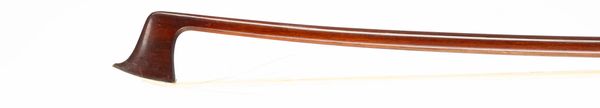 A nickel-mounted violin bow, Germany, circa 1920