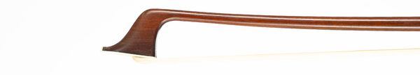 A silver-mounted cello bow, probably Workshop of Jérôme Thibouville-Lamy, France, circa 1900