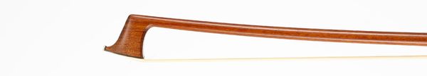A silver-mounted violin bow by Johannes Siegfried Finkel, Switzerland, circa 1990