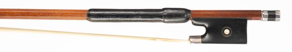 A nickel-mounted violin bow, Germany, circa 1920