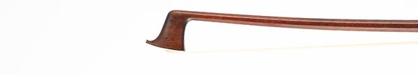 A silver-mounted violin bow, Germany, circa 1890