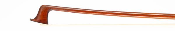 A silver-mounted violin bow, France, circa 1900